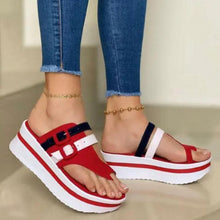 Cargar imagen en el visor de la galería, Moda de verano, Sandalias De Cuñas para mujer, Casual, Con Plataforma Y Punta Abierta, Variedad De Colores y Tamaños.