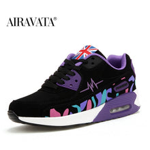 Cargar imagen en el visor de la galería, Zapatos de moda con amortiguación de aire para mujer, zapatillas cómodas para hacer deporte al aire libre