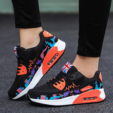 Cargar imagen en el visor de la galería, Zapatos de moda con amortiguación de aire para mujer, zapatillas cómodas para hacer deporte al aire libre