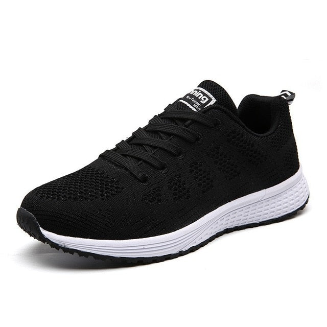 Zapatillas Deportivas para Mujer Casuales, Zapatillas de Tenis 2021 Lace-Up Fashion Transpirable