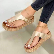 Cargar imagen en el visor de la galería, Sandalias de verano de mujer Moda británica, Chanclas De corcho, Tendencia Hombres Chanclas de mujer Zapatos de tendencia, Sandalias de mujer
